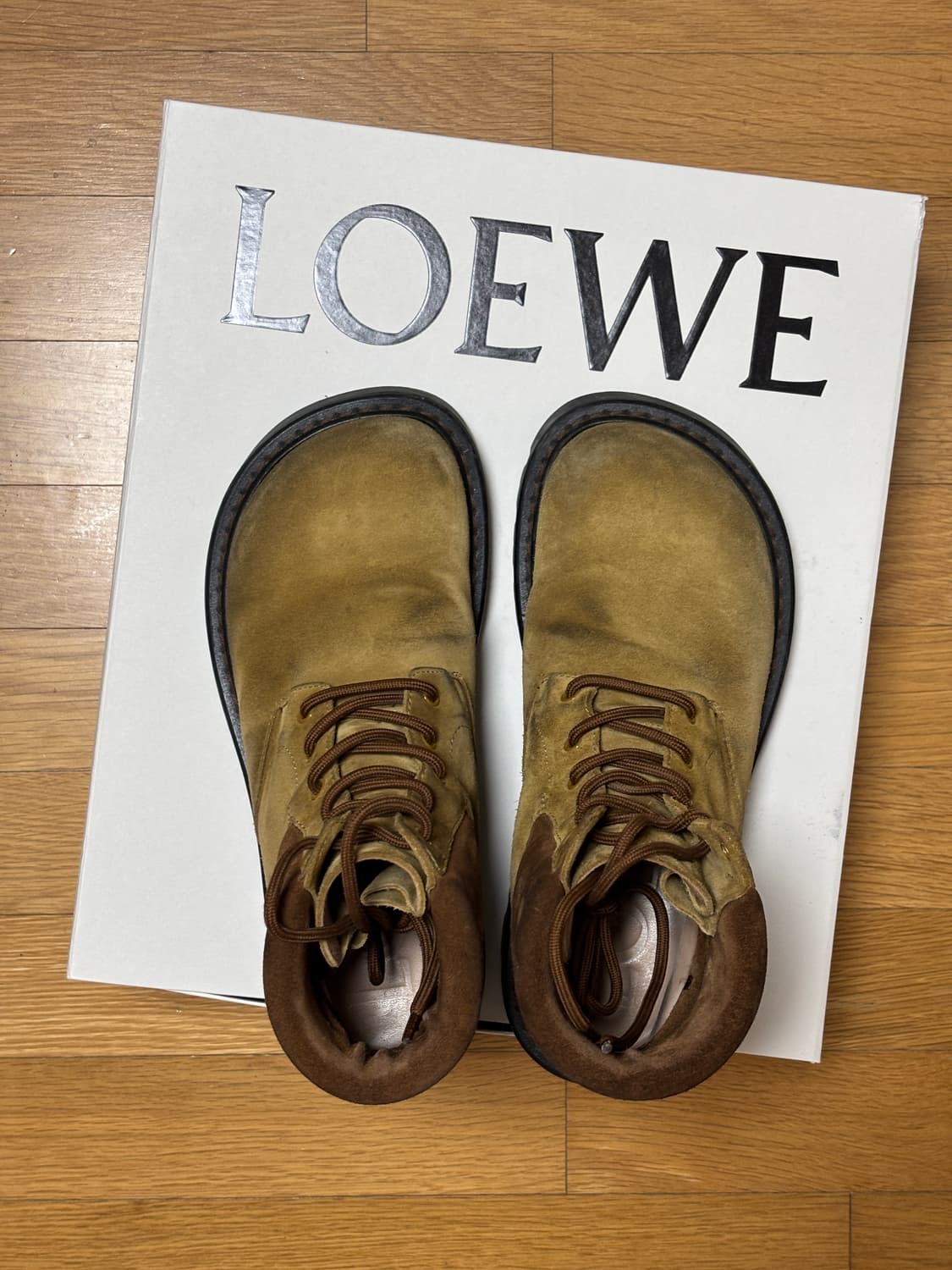 [41] 로에베 시에라 컴뱃 부츠 상품이미지1