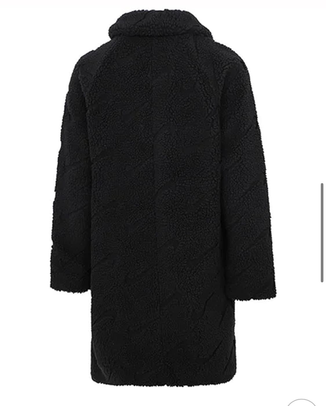 나이키 우먼스 아이콘 클래쉬 셰르파 플리스 롱 자켓 블랙 L사이즈 상품이미지2