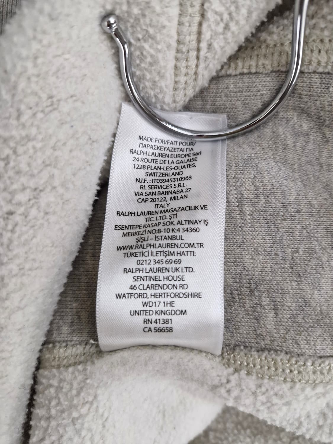 신형QR]폴로랄프로렌 써멀 후드 집업(2XL) 상품이미지8