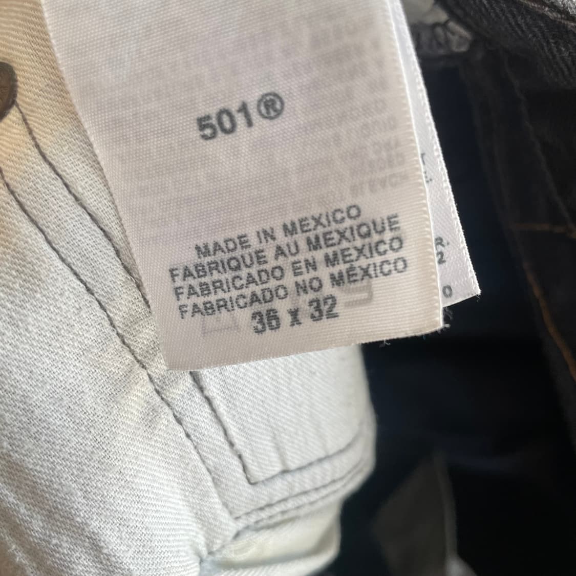 Levi's 501 black 상품이미지8