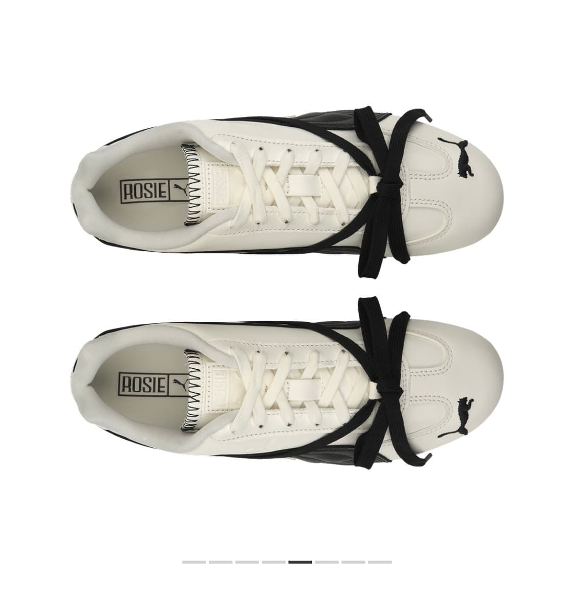 푸마 x 로제 스피드캣 LEA 웜 화이트 블랙 상품이미지2