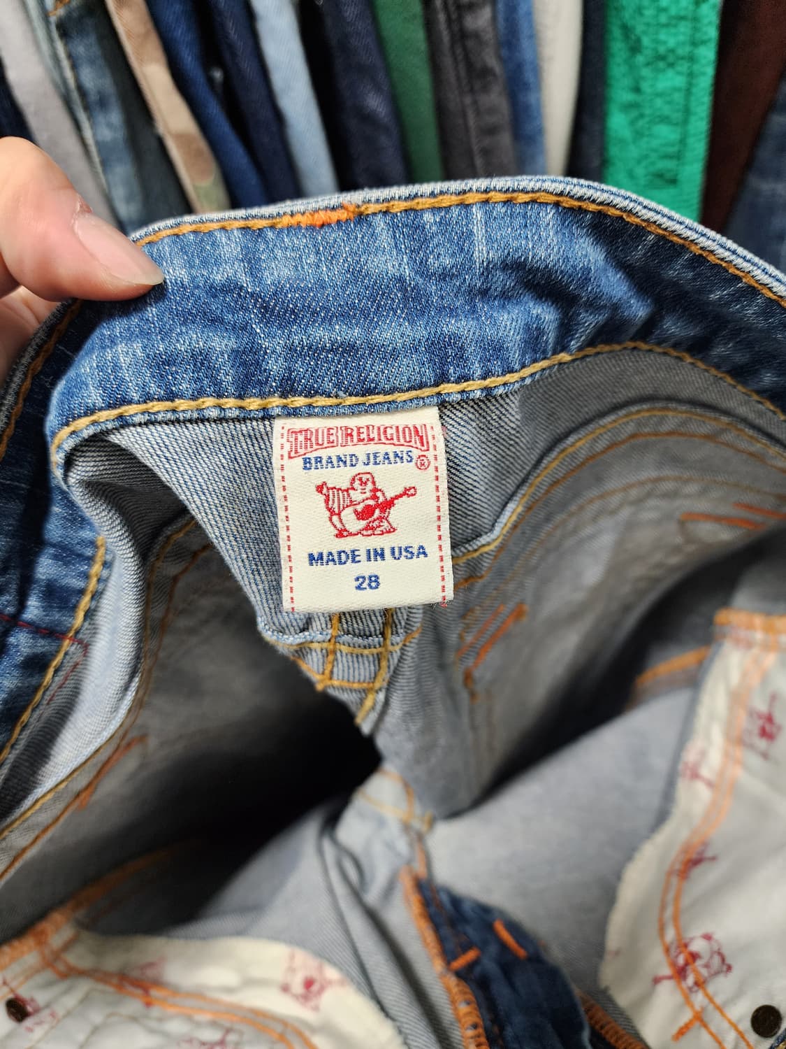 트루릴리젼 USA 부츠컷 청바지  상품이미지6