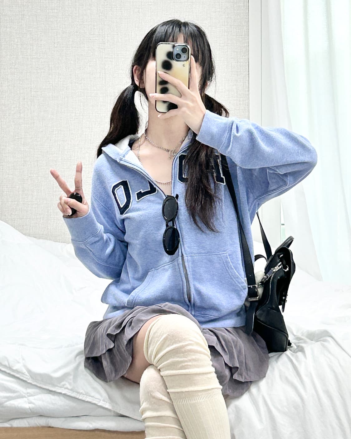 폴로 빅로고 뮤트소라 후드집업 상품이미지2