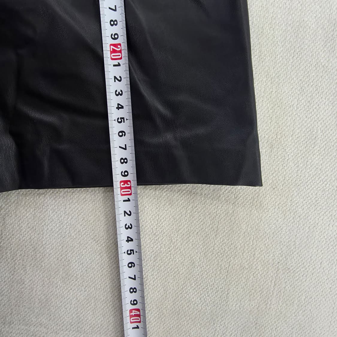 [26] 자라 인조가죽 미니팬츠 페이크 레더 숏팬츠 1231J 상품이미지7