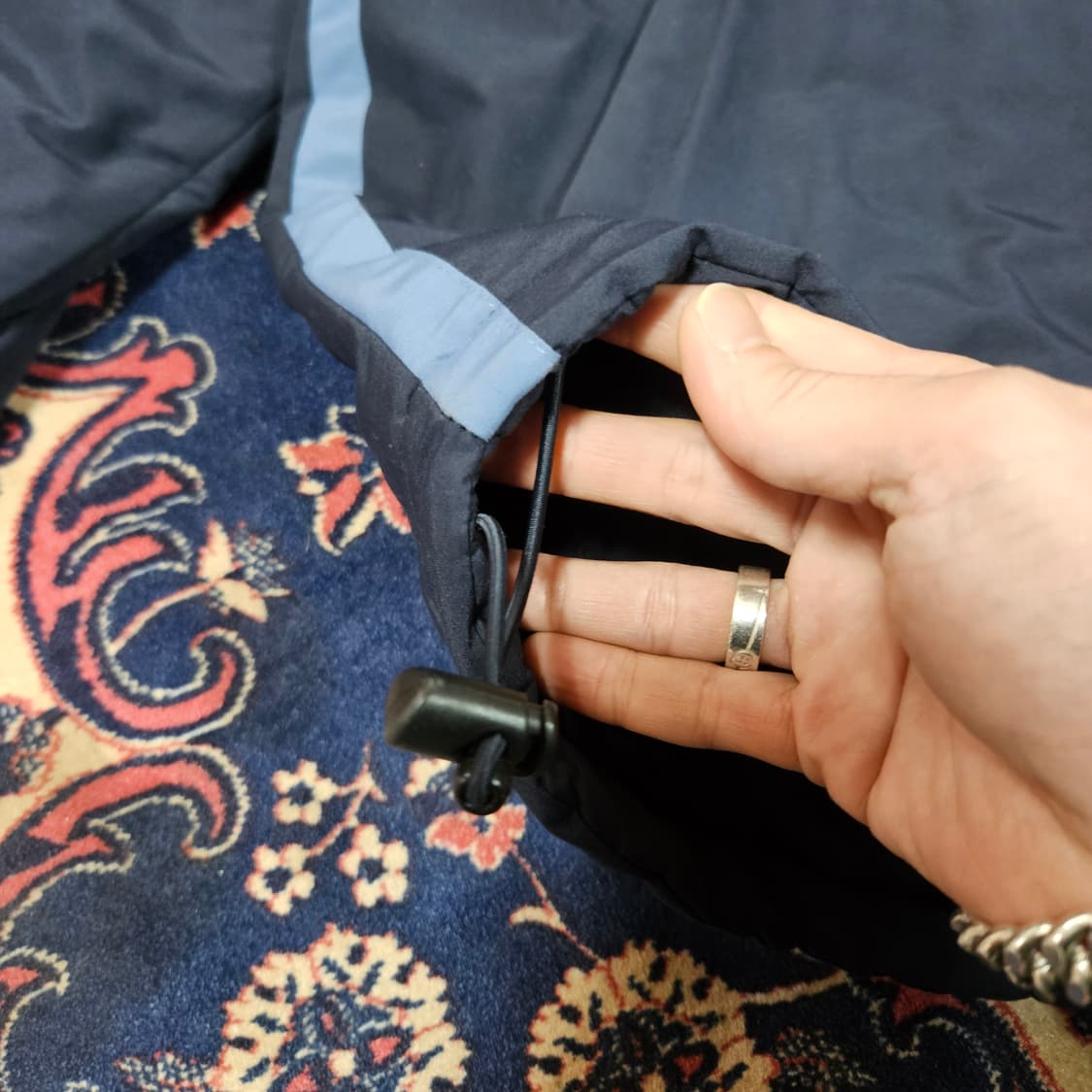 나이키(Nike) 2002's 스우시 블루라인 기모 누빔 후드 자켓  상품이미지6