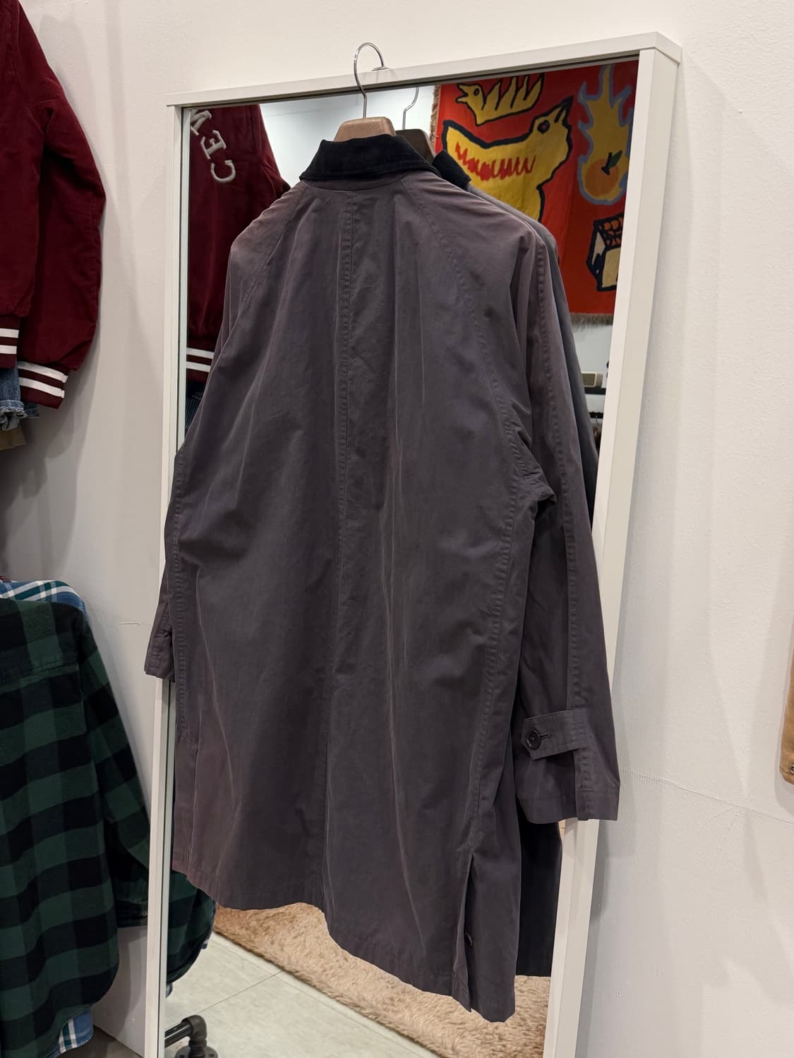 Sury and Rody 페이딩 트렌치 맥코트 (made Japan) 상품이미지5