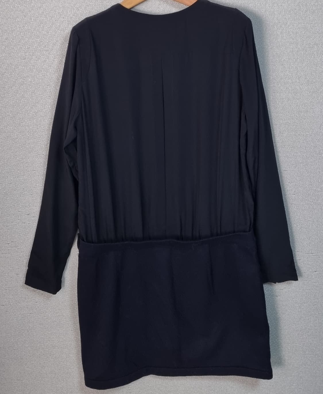 2사이즈) Maje 마쥬 블랙 실크/코튼 원피스 상품이미지2