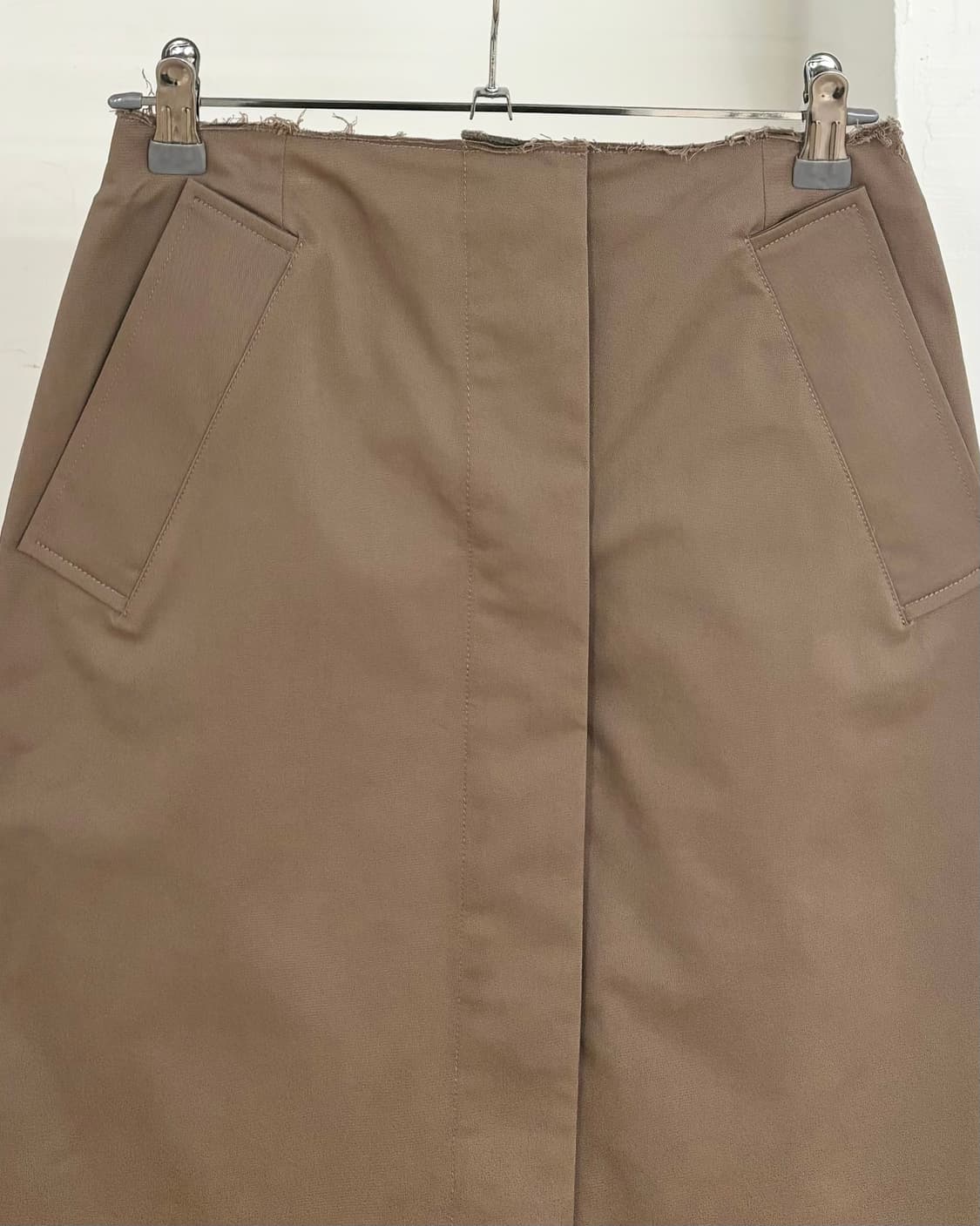 엠엠식스 브라운 미디 스커트 상품이미지2