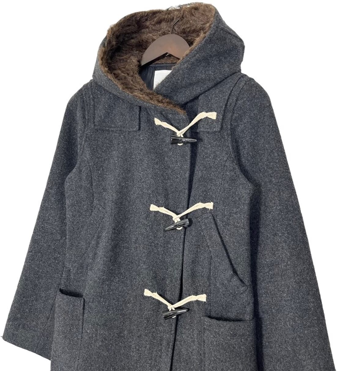 I.S. SUNAO KUWAHARA 수나오쿠와하라 더플 코트 상품이미지2