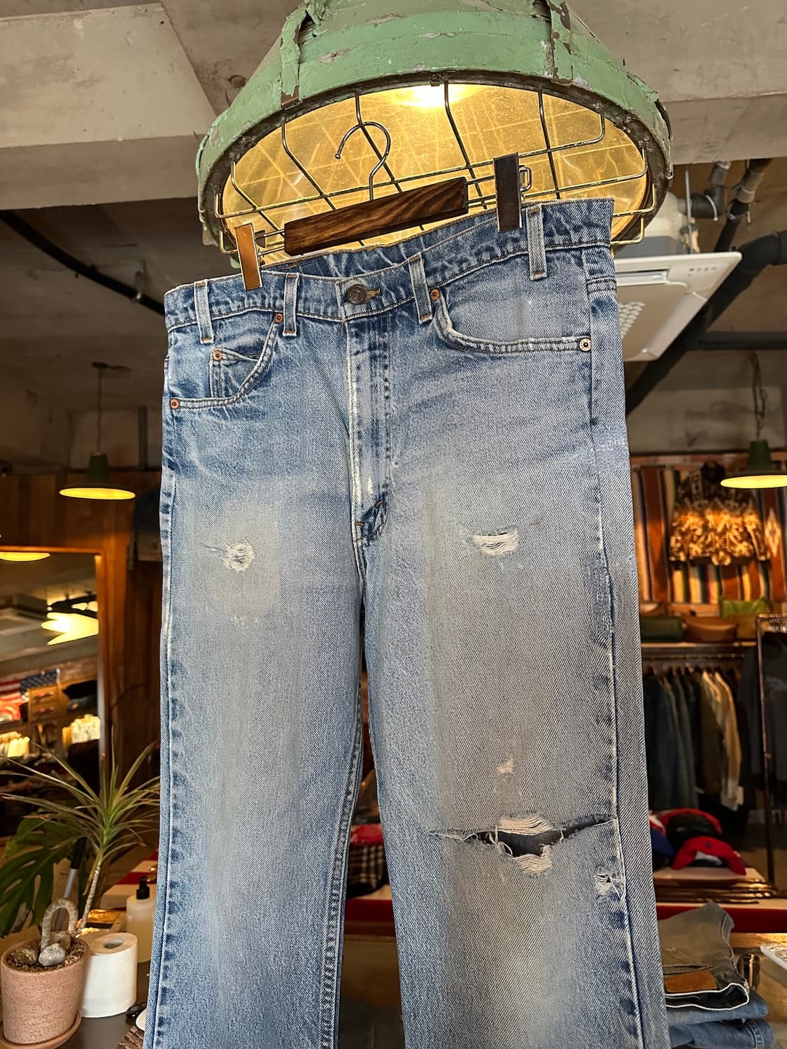 90s USA Levis 517 Boot Cut Denim Pants 상품이미지2