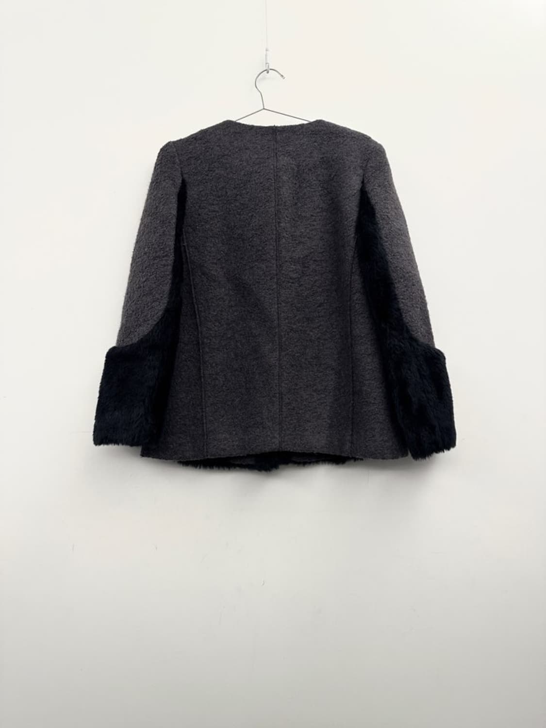 Formal double-fabric short coat  상품이미지5