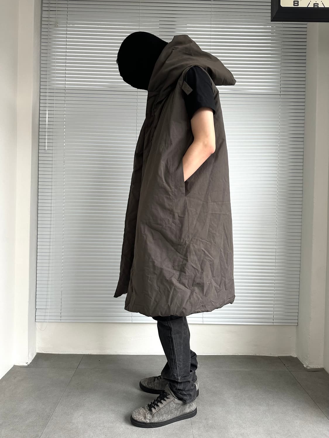 릭오웬스 2015FW 아카이브 구스다운 후드 베스트 상품이미지2