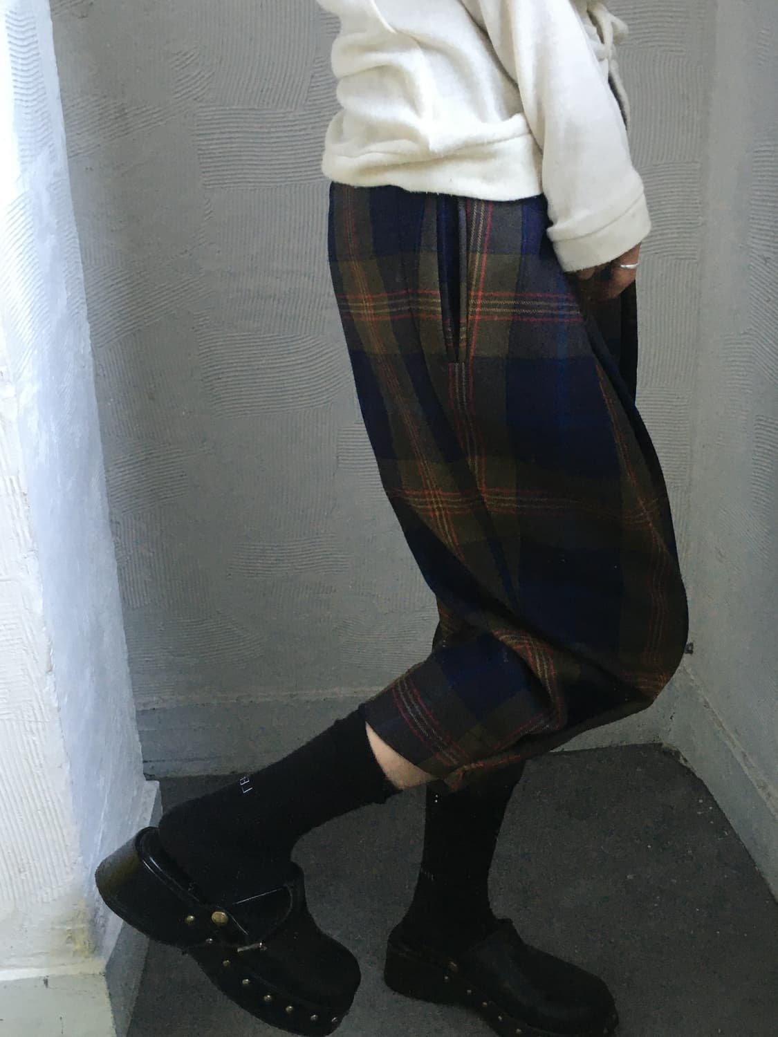 Vivienne Westwood 비비안웨스트우드 멀티 체크 위자드 팬츠  상품이미지2