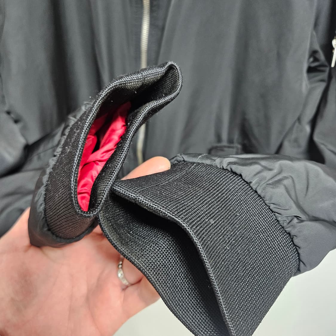 자라 베이직 누빔 항공점퍼 XL 상품이미지4