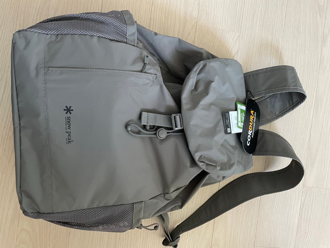스노우피크 코듀라 백팩 그레이 새상품 상품이미지2