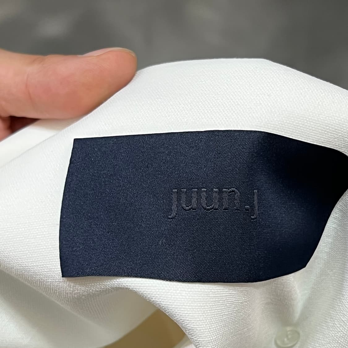 준지 원버튼 화이트 더블 블레이저 y18230   상품이미지8