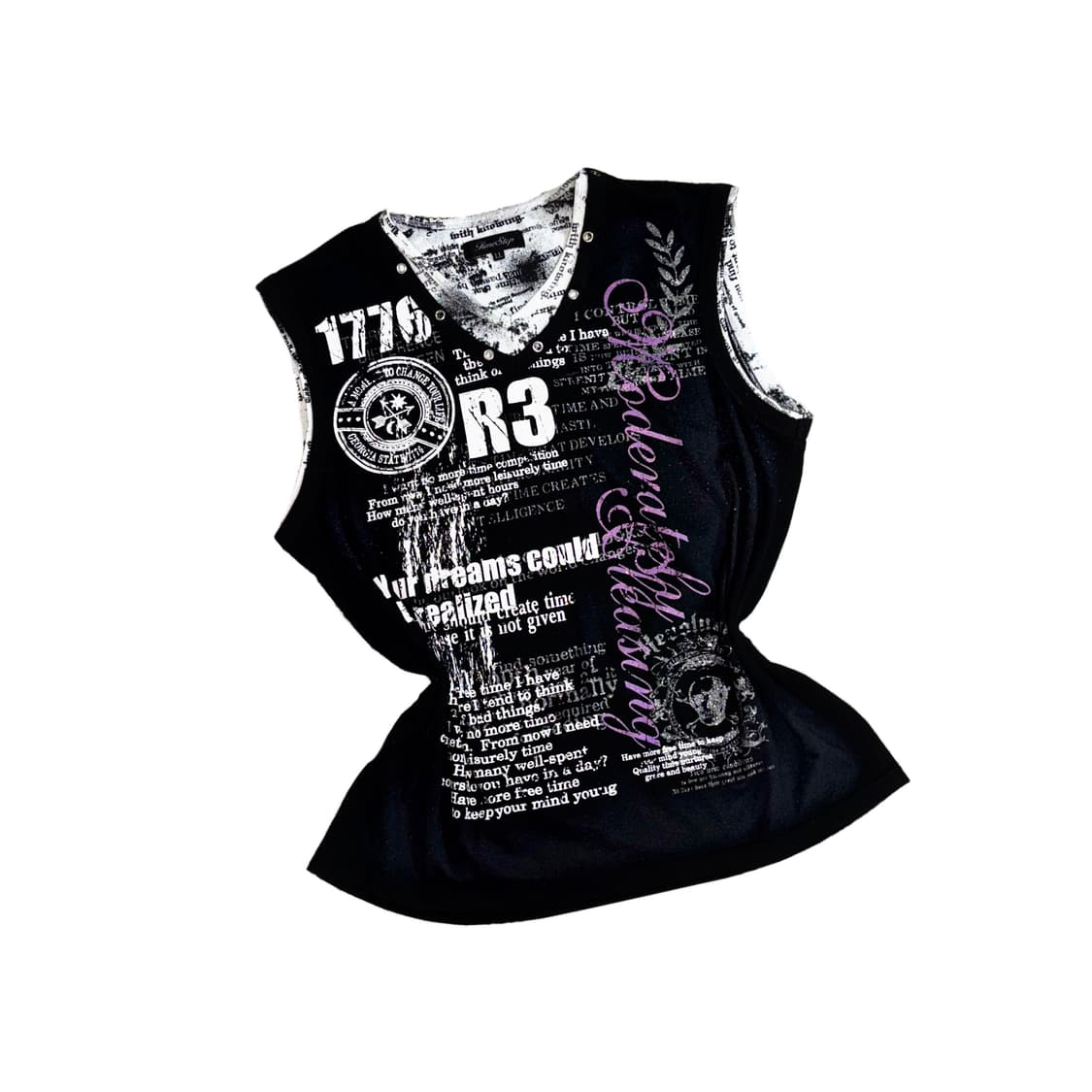 PUNK 민소매 나시 상품이미지1
