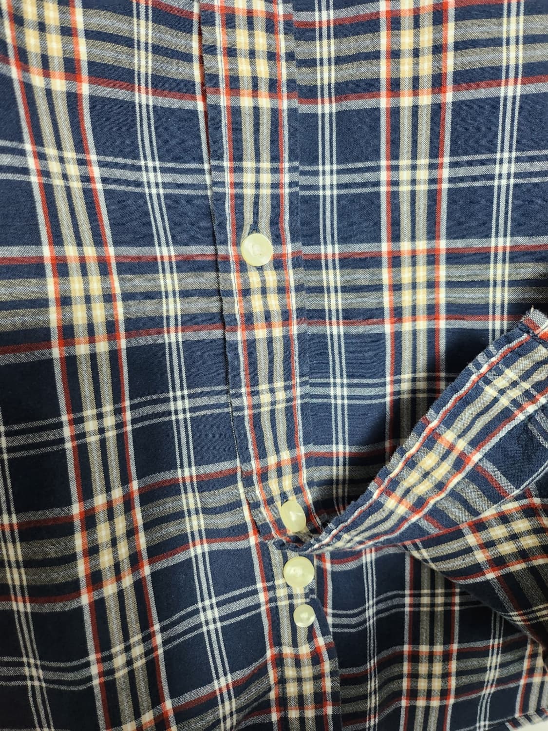 칼하트 체크 반팔 셔츠 상품이미지4