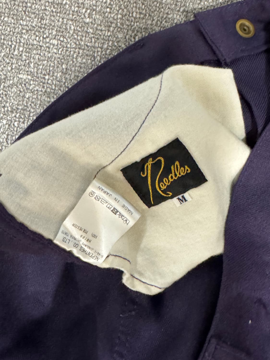 니들스 플레어 부츠컷 퍼플 슬랙스 M 상품이미지6