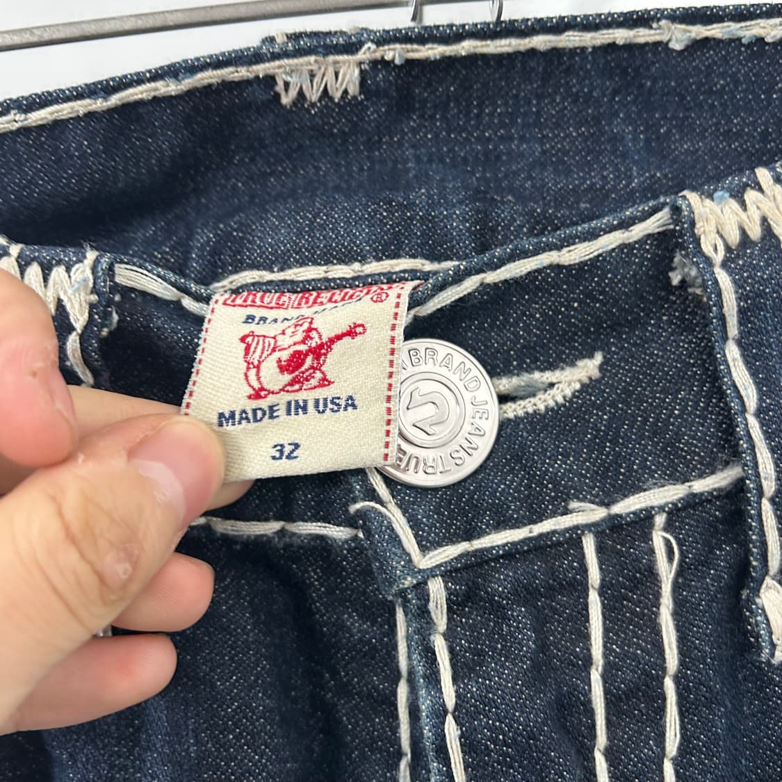 트루릴리전 월드투어 부츠컷 데님 팬츠 상품이미지8