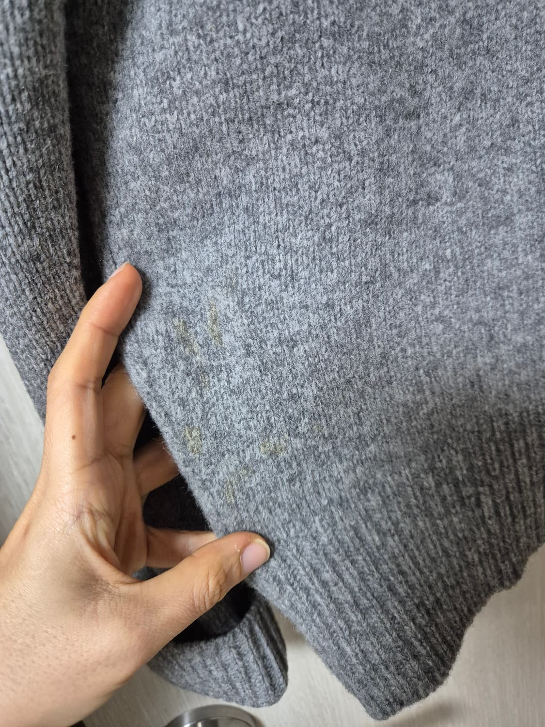 (정품) 폴로 랄프로렌 램스울 가디건 그레이 M 남성 상품이미지7