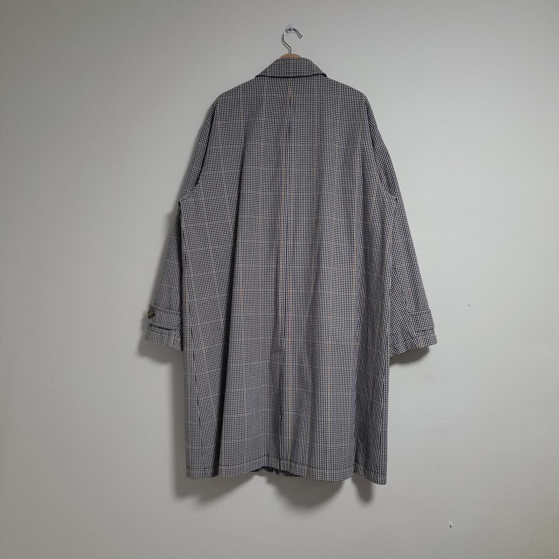 (XL) COVERNAT 커버낫 체크 롱 자켓 상품이미지5