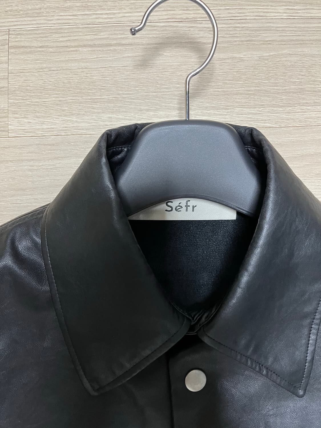 세퍼 레더 셔켓 가죽 셔츠 상품이미지3