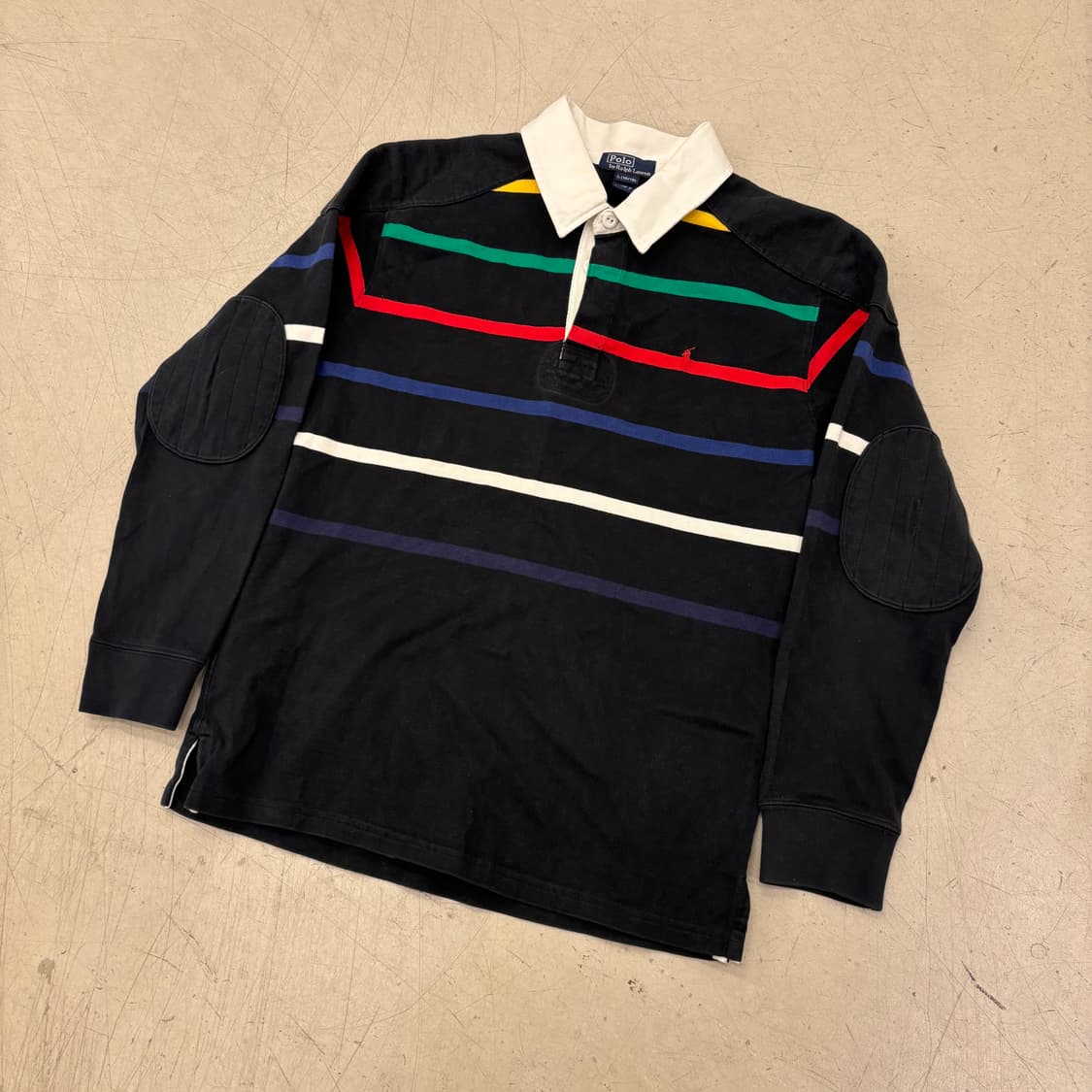 폴로 랄프로렌 스트라이프 럭비티 상품이미지1