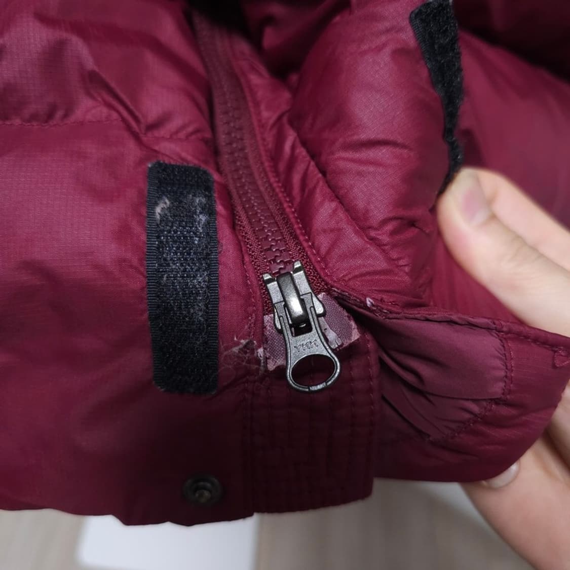 노스페이스 버건디 롱패딩 95 상품이미지4