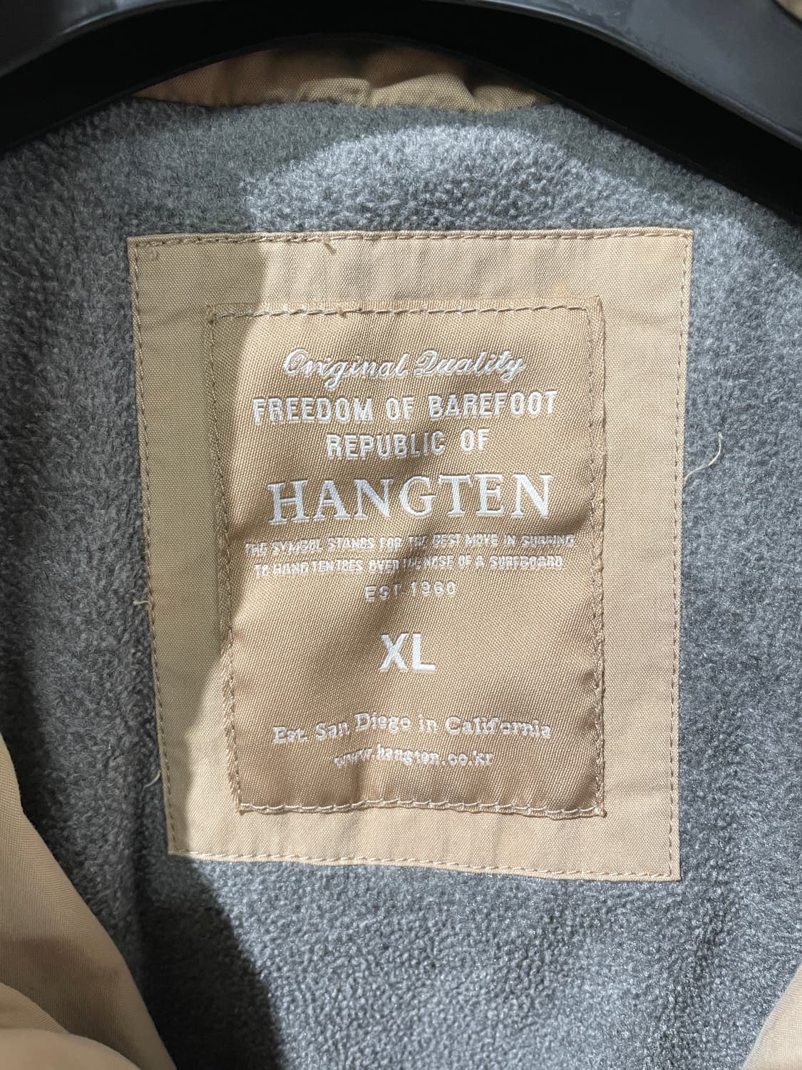 빈티지 플리스 블루종 자켓 상품이미지6