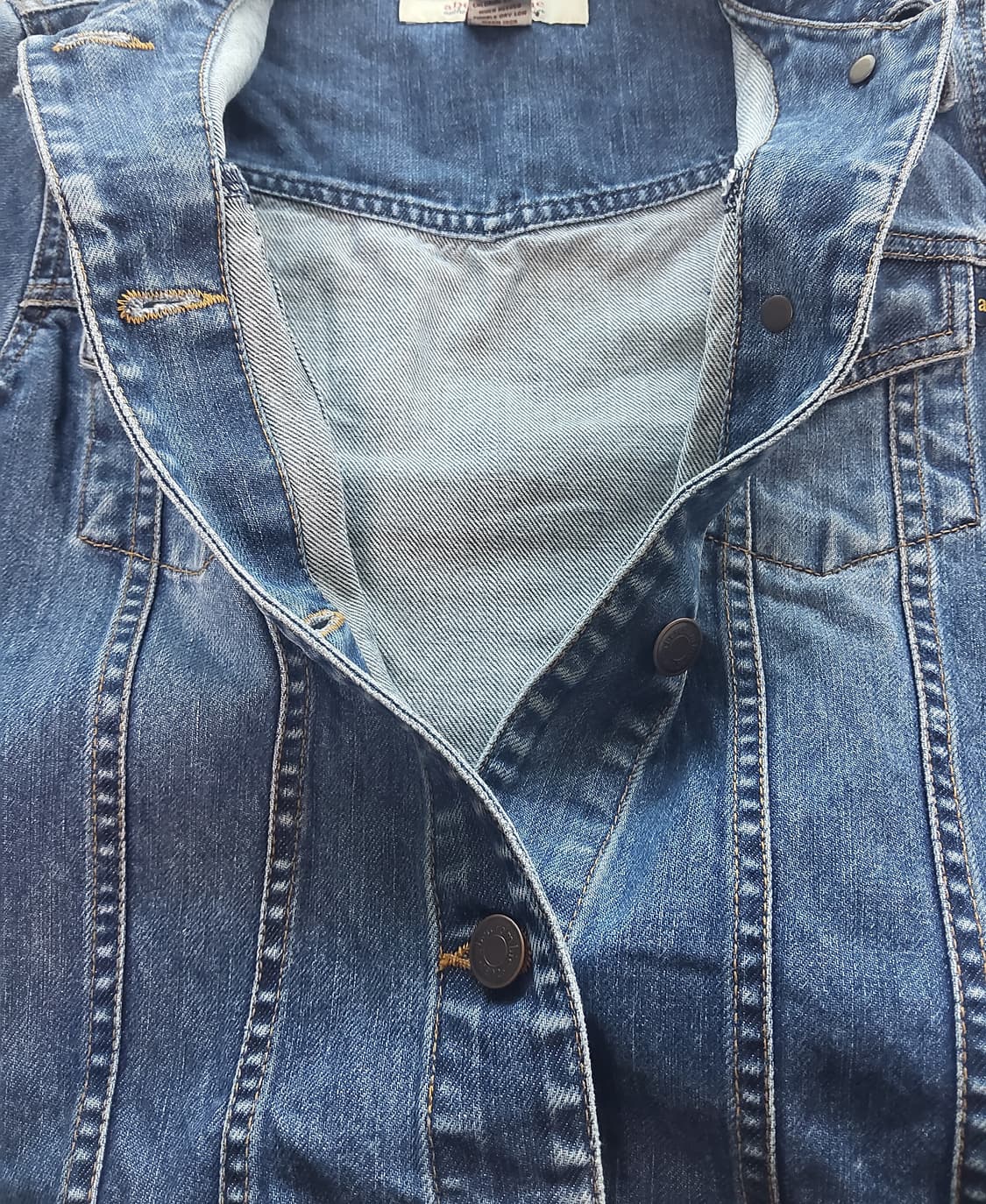 ABERCROMBIE & FITCH 아베크롬비 │ 여성용 L 데님 자켓 상품이미지3