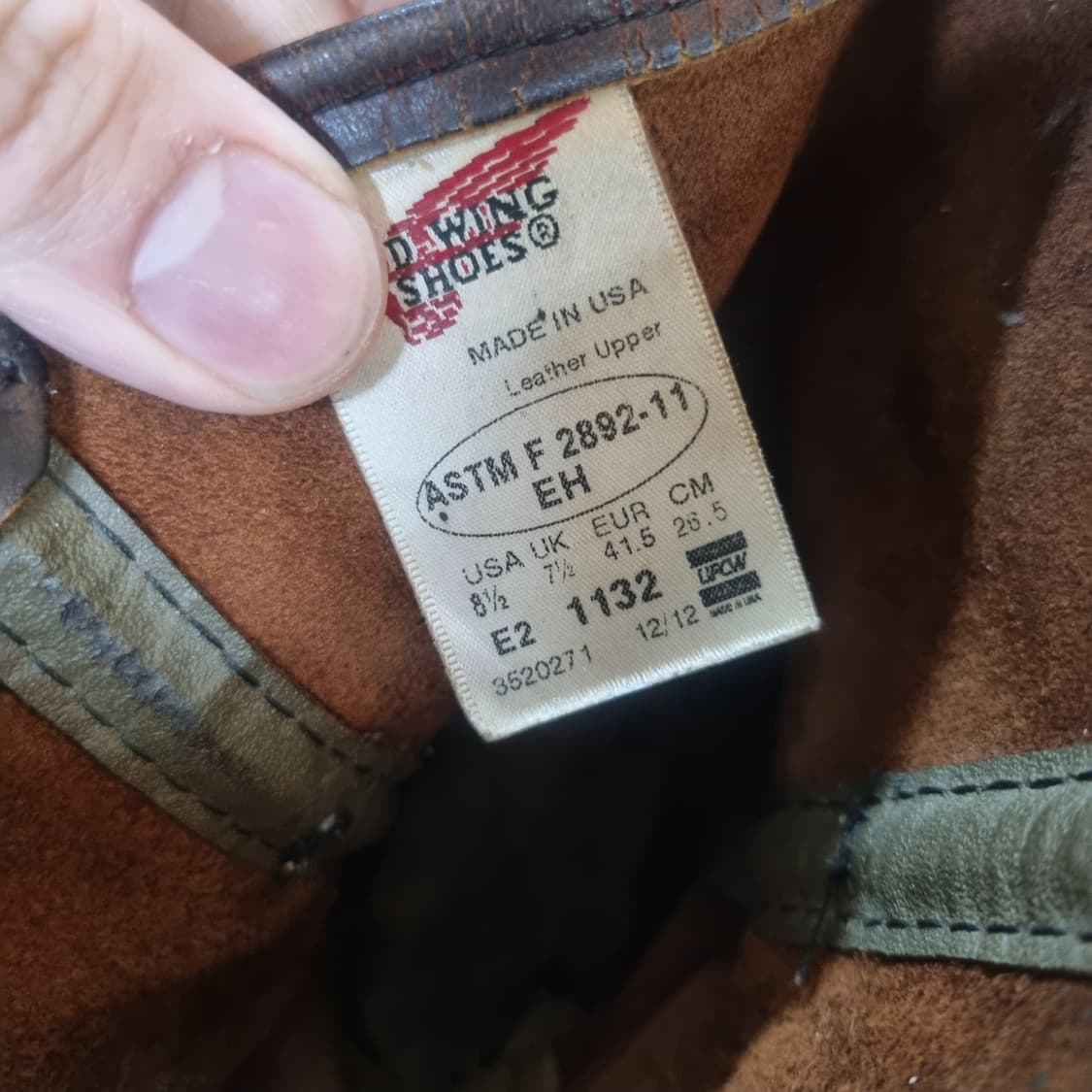 레드윙 페코스 us8.5 상품이미지6