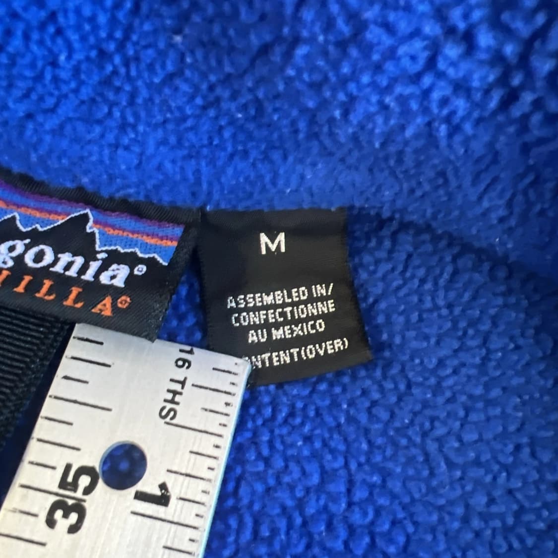 00s 파타고니아 신칠라 마수피얼 하프 집업 플리스 풀오버 멕시코 상품이미지4