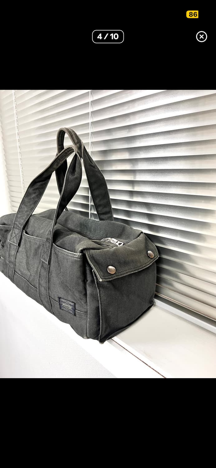 PORTER SMOKY - BOSTON BAG L (Black) 상품이미지4