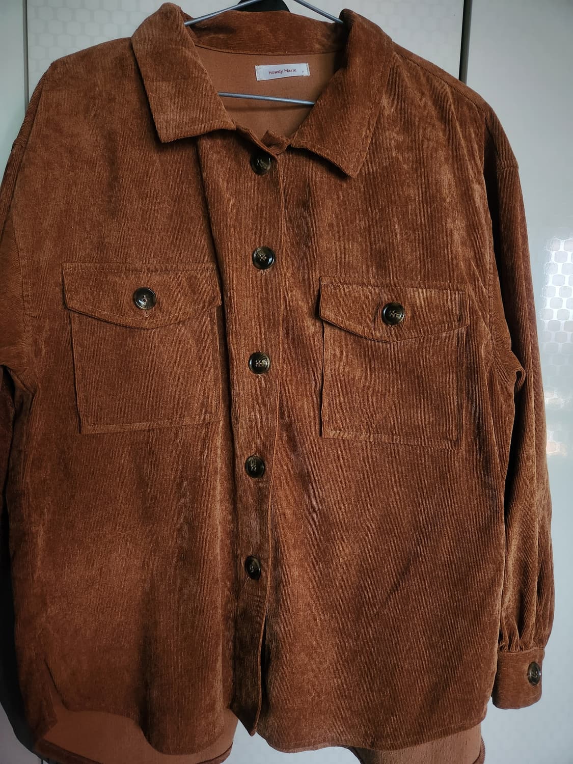 일본 빈티지 골덴 셔츠 상품이미지3