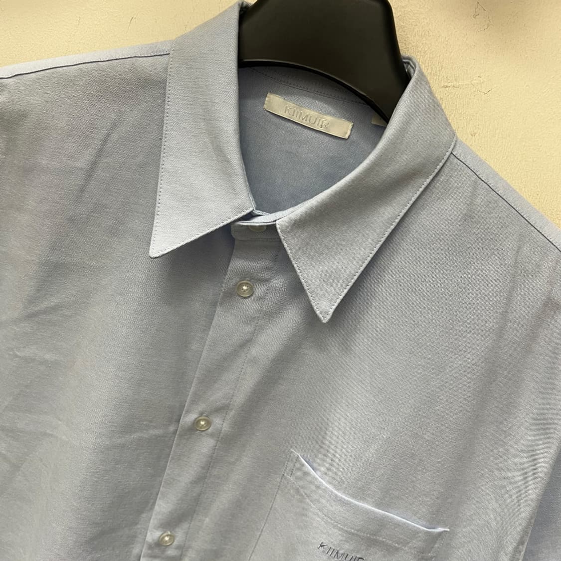 KIIMUIR 키뮤어 오버핏 옥스포드 반팔 셔츠 M 상품이미지3