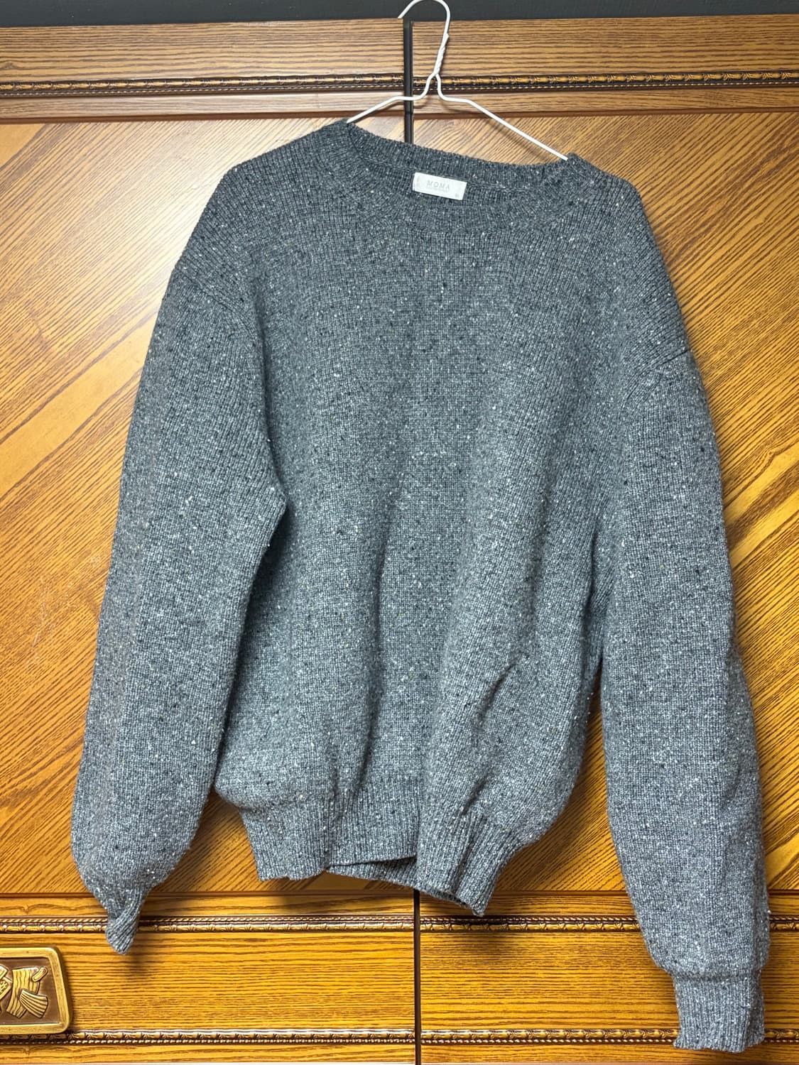 모마디자인 모마 그레이 니트 50사이즈 상품이미지1