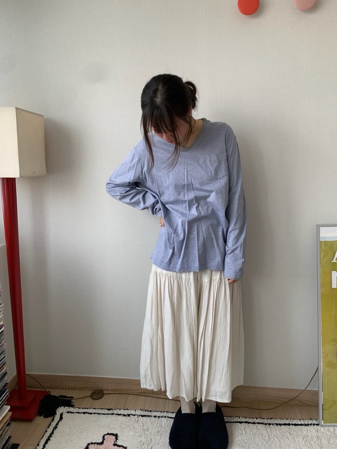 dry blue.. cotton top 상품이미지4