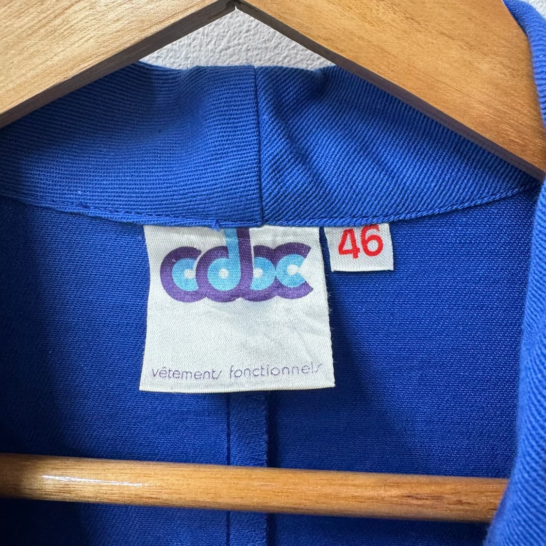 80s comoditex 빈티지 프렌치 워크 코트 (L)  상품이미지6