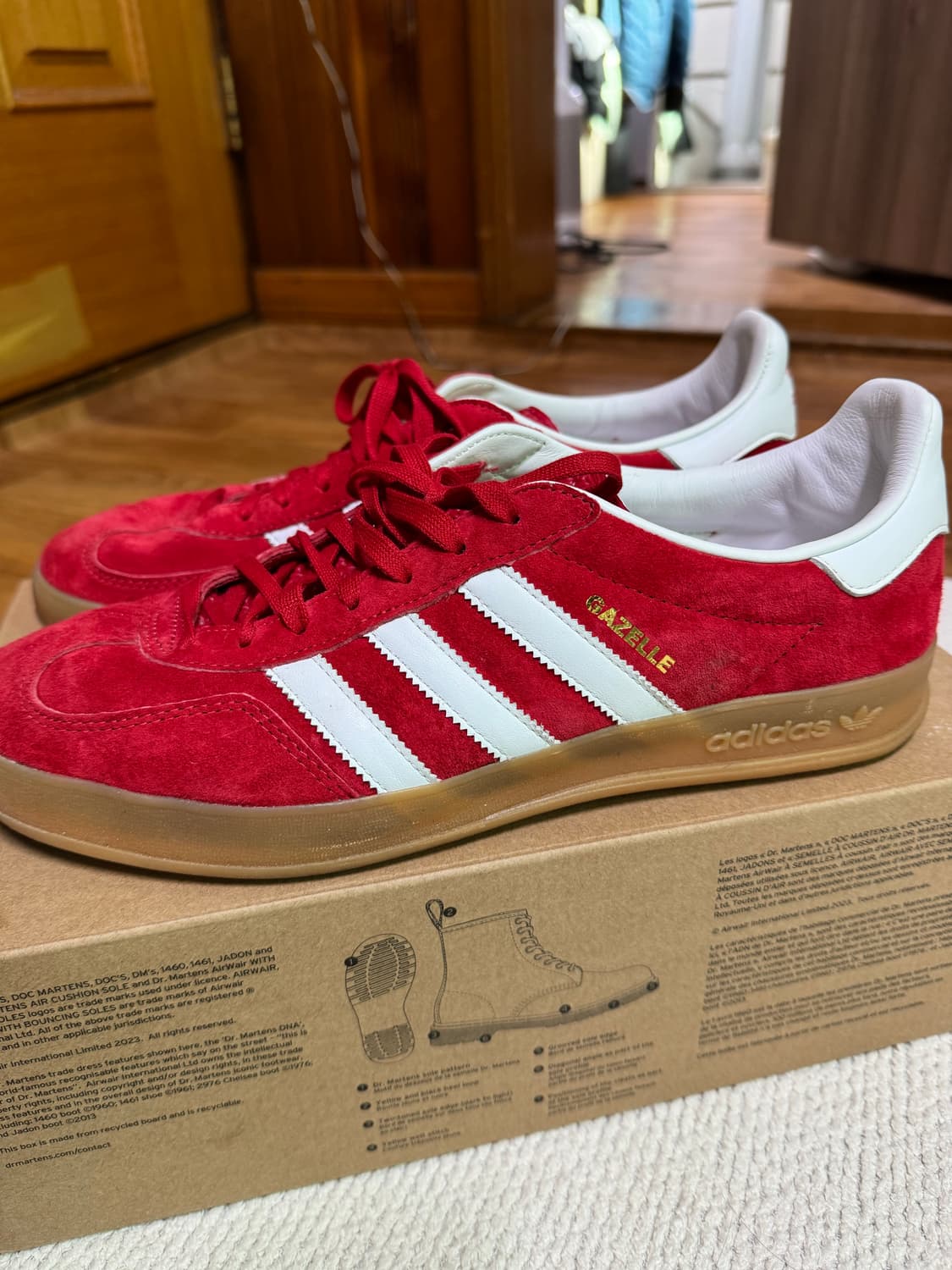 (280) 아디다스 가젤 인도어 스칼렛 상품이미지2