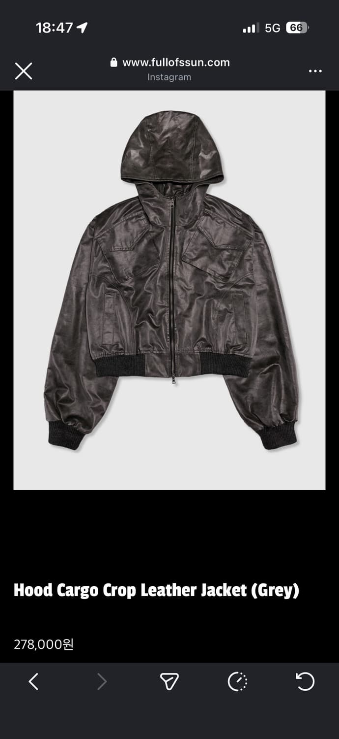 풀오브썬 자켓 L 상품이미지2