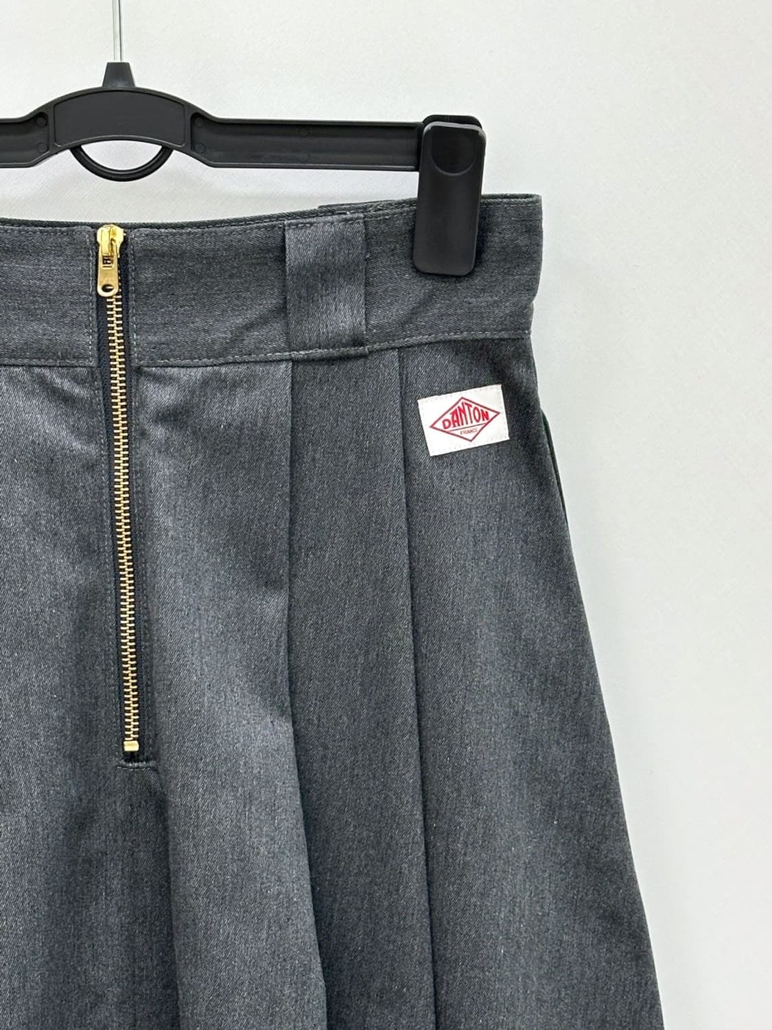 danton / 단톤 플리츠 스커트 36size  [챠콜] 상품이미지4