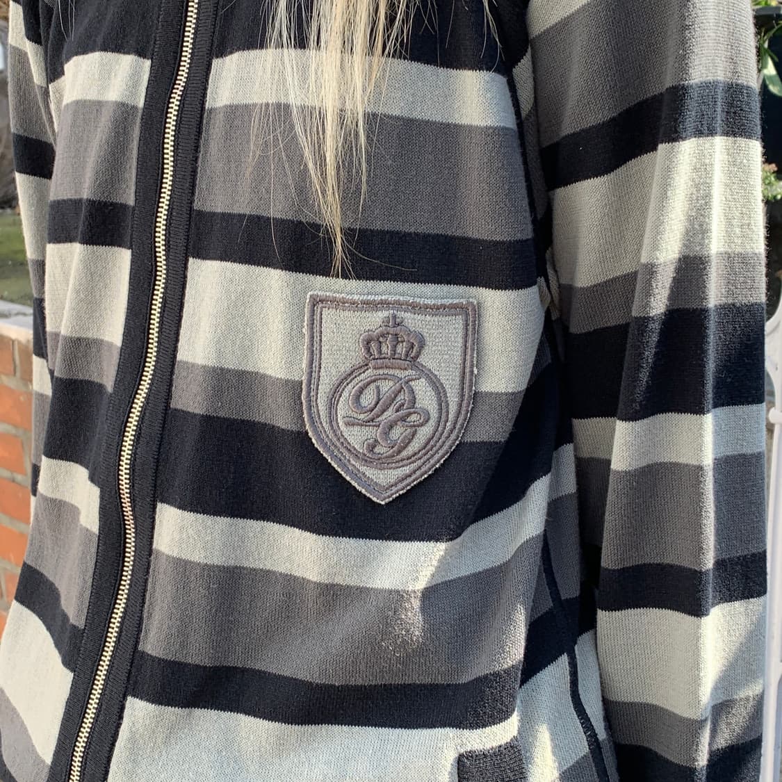 돌체앤가바나 드라이버 니트 집업 상품이미지5