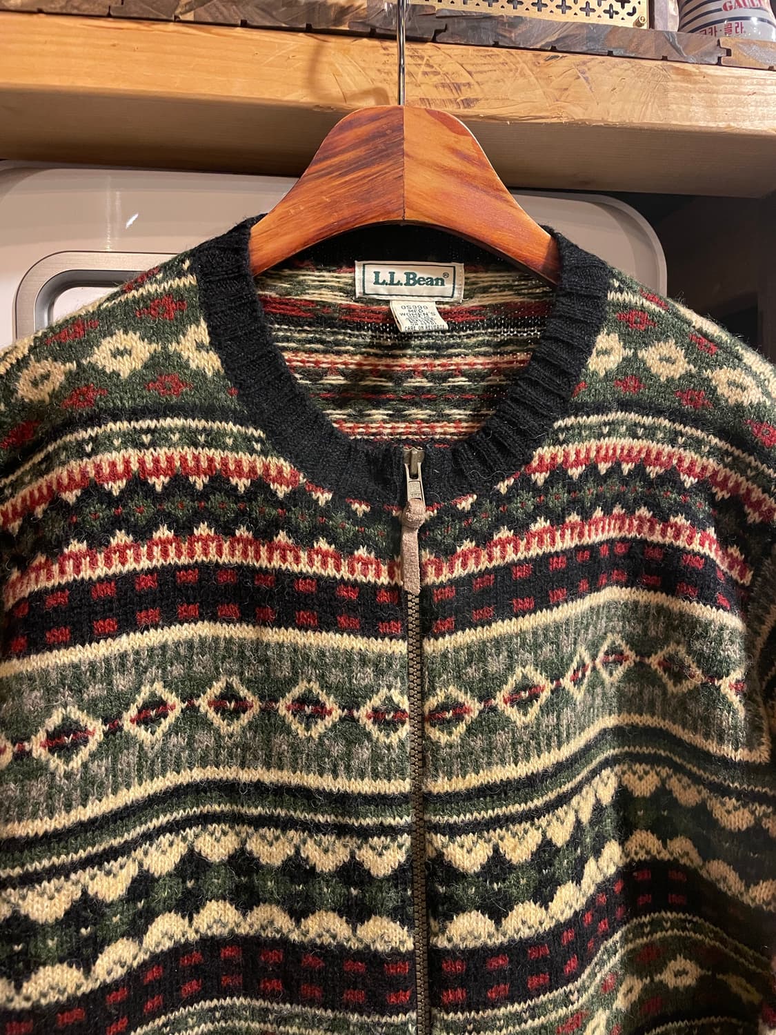 엘엘빈 니트집업 상품이미지3