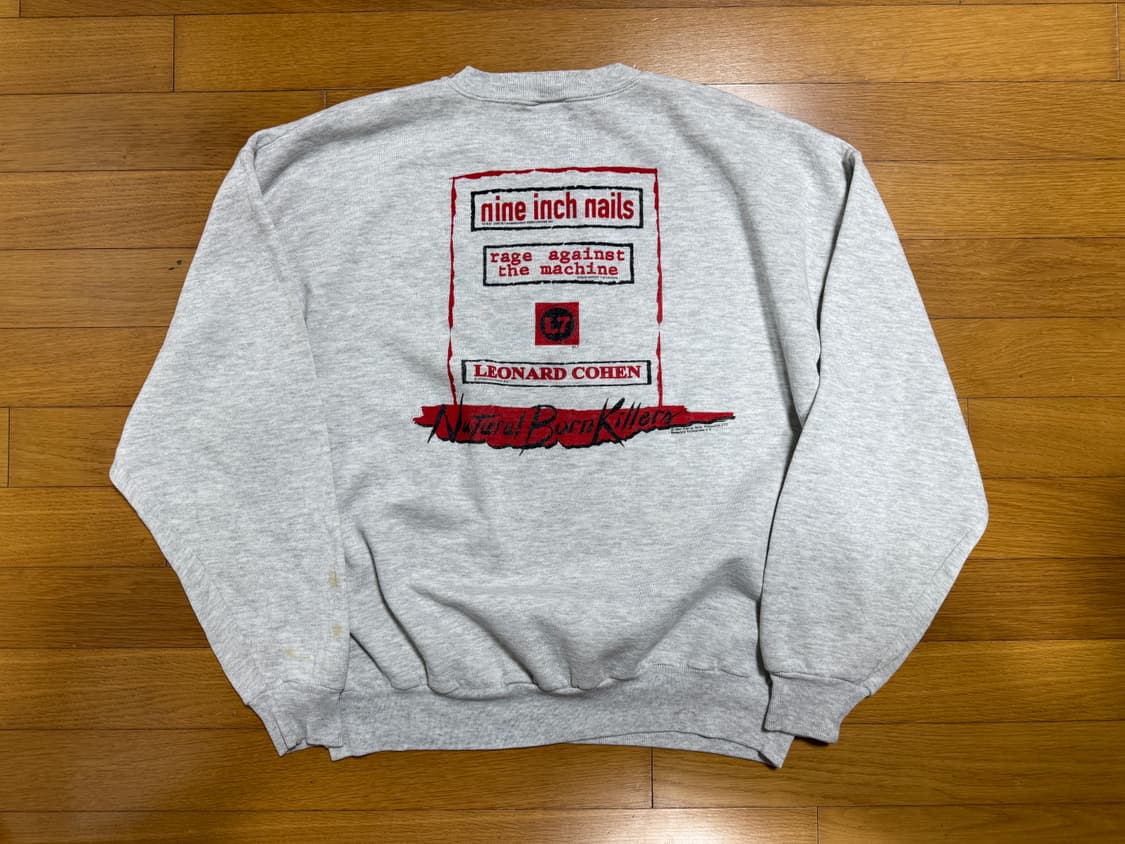 빈티지 90s 네츄럴 본 킬러스 스웻셔츠 상품이미지2