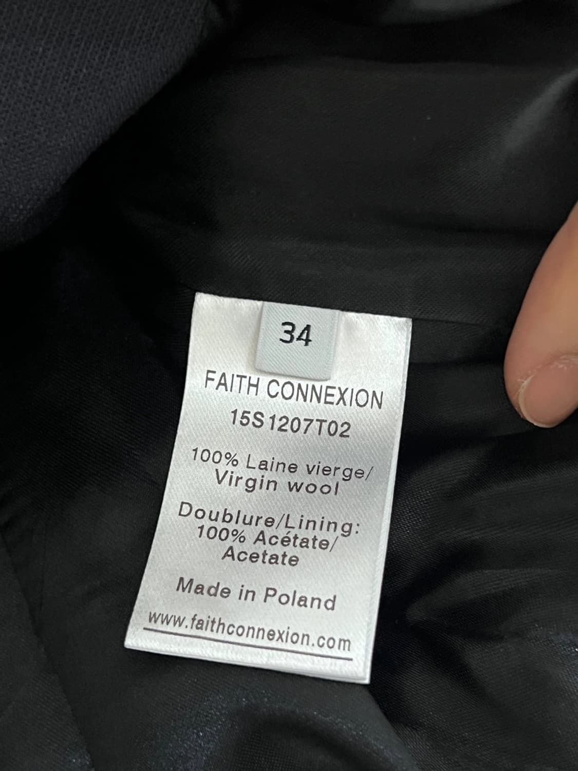 Faith connection 페이스커넥션 자켓 상품이미지4