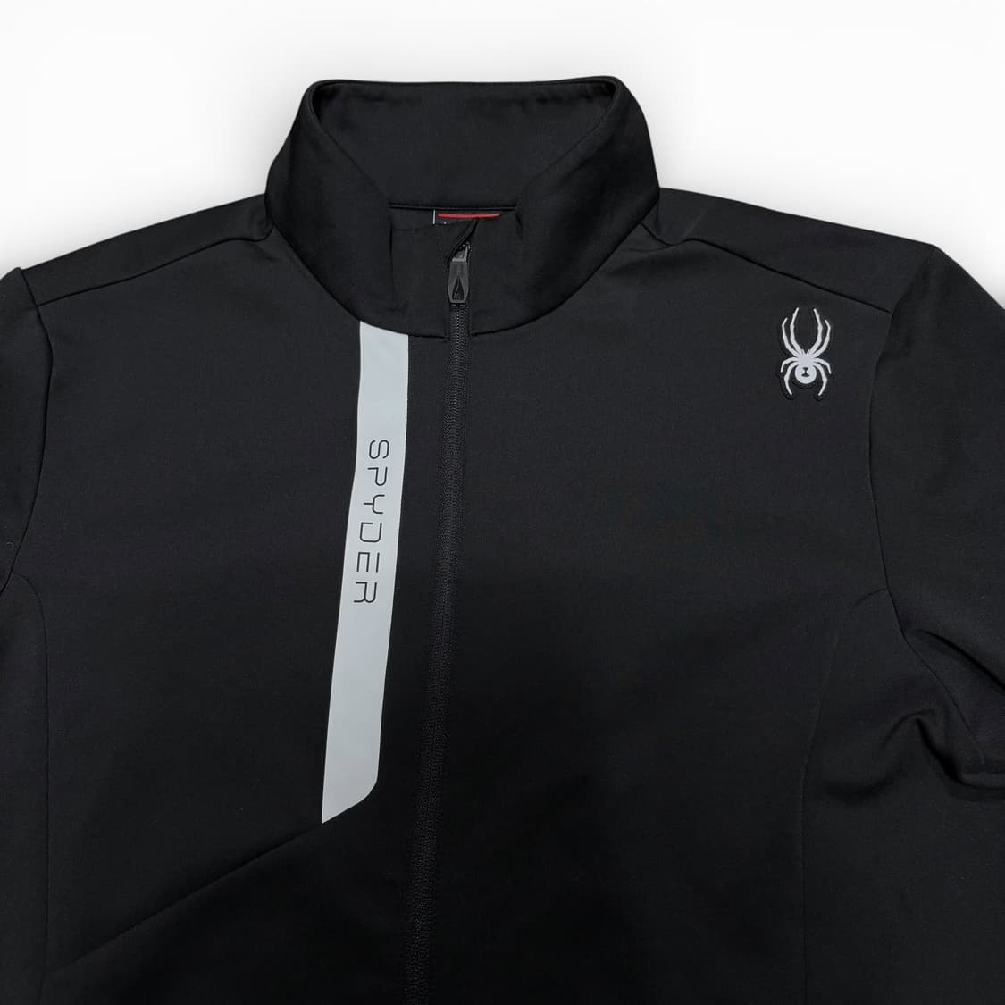 100 스파이더 블랙 트레이닝 기능성 집업 상품이미지3