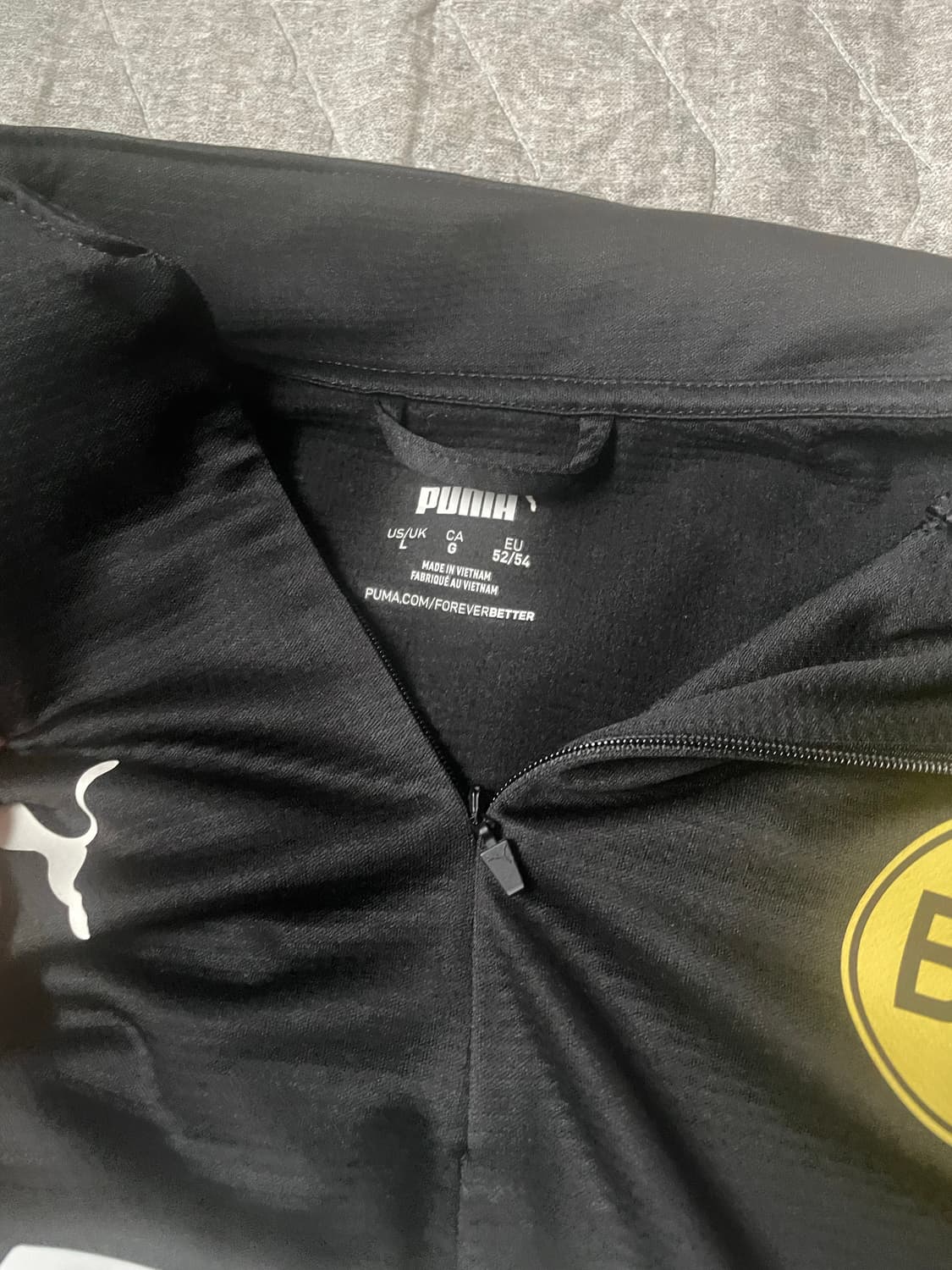 푸마 도르트문트 하프집업 긴팔 L사이즈 상품이미지2