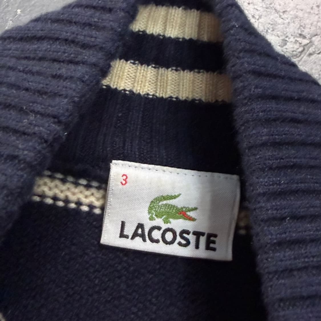 95 라코스테 니트집업  상품이미지3