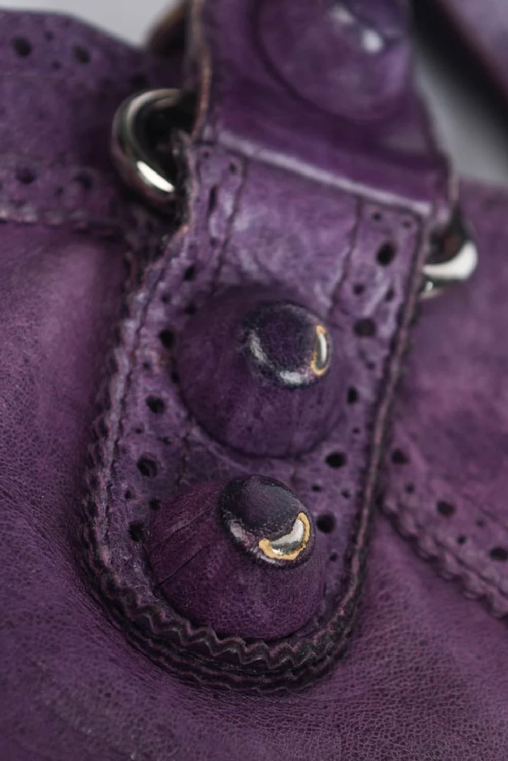 2010s 발렌시아가 퍼플 자이언트 모터백 정품 상품이미지6